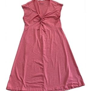 Patagonia heathered coral Bandha dress | L
